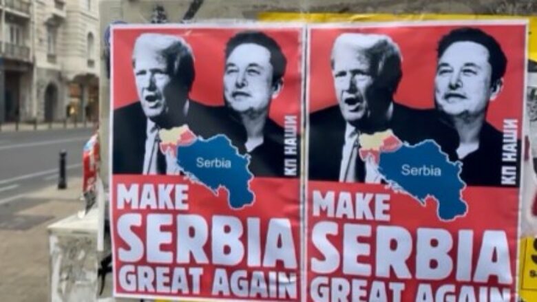 Mesazhe provokuese në Beograd dhe Novi Sad, pas fitores së Trump: Ta bëjmë Serbinë sërish të madhe!