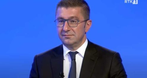 Info Shqip: Mickoski: Në Maqedoni, askush nuk është kundër gjuhës shqipe