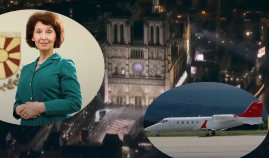 Rihapja e katedrales “Notre Dame”, Siljanovska nuk shkoi në Paris sepse i është prishur aeroplani